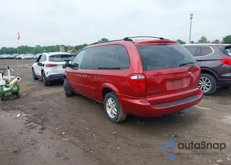 2007 Dodge Grand Caravan Sxt из США, поврежденный, VIN 2D4GP44L87R261434